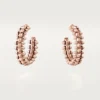 Clash De Cartier Hoop Earrings – Rose Gold, Small | Cartier Us Clash De Cartier Hoop Earrings – Rose Gold, Small | Cartier Us