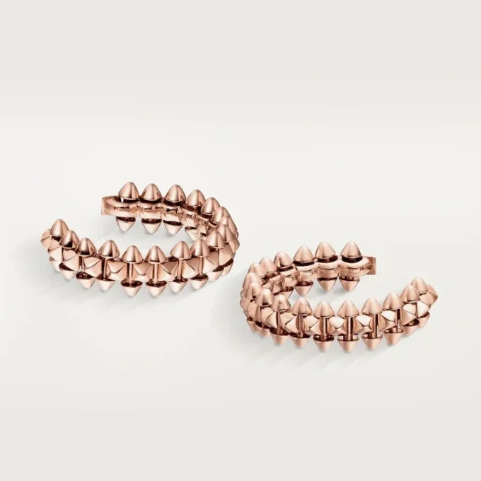 Clash De Cartier Hoop Earrings – Rose Gold, Small | Cartier Us Clash De Cartier Hoop Earrings – Rose Gold, Small | Cartier Us