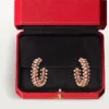 Clash De Cartier Hoop Earrings – Rose Gold, Small | Cartier Us Clash De Cartier Hoop Earrings – Rose Gold, Small | Cartier Us