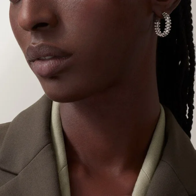 Clash De Cartier Hoop Earrings, Small Model Clash De Cartier Hoop Earrings, Small Model