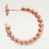 Clash De Cartier Hoop Earrings, Small Model, Paved Clash De Cartier Hoop Earrings, Small Model, Paved