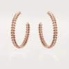 Clash De Cartier Hoop Earrings Small Model – Rose Gold – Cartier Clash De Cartier Hoop Earrings Small Model – Rose Gold – Cartier