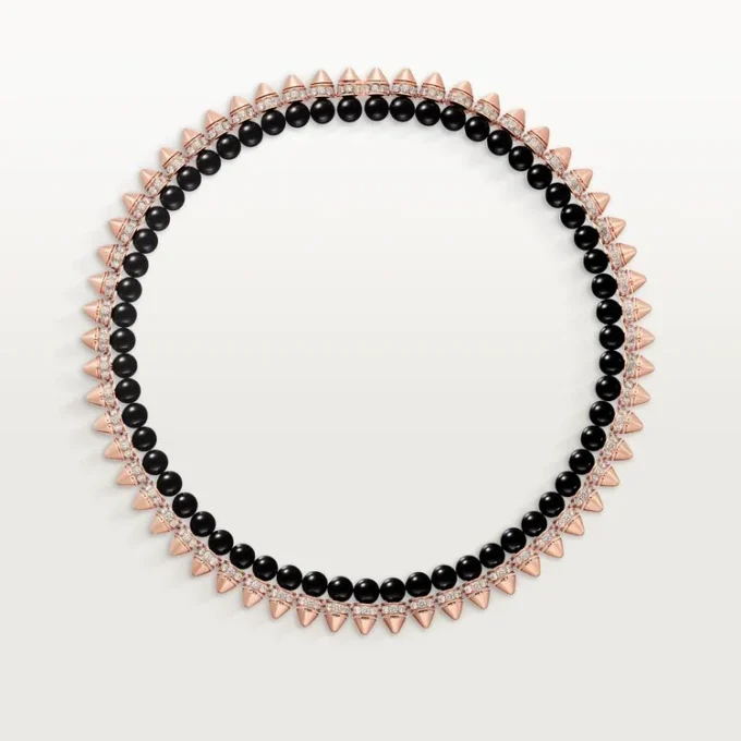 Clash De Cartier Necklace, Flexible, Onyx, Extra-Large Model, Diamonds Clash De Cartier Necklace, Flexible, Onyx, Extra-Large Model, Diamonds