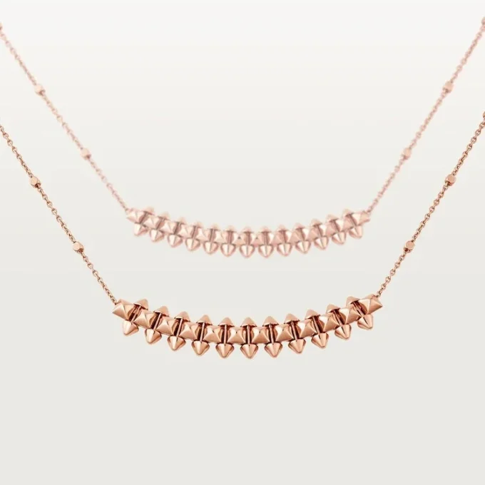 Clash De Cartier Necklace Medium Model – Rose Gold – Cartier Clash De Cartier Necklace Medium Model – Rose Gold – Cartier