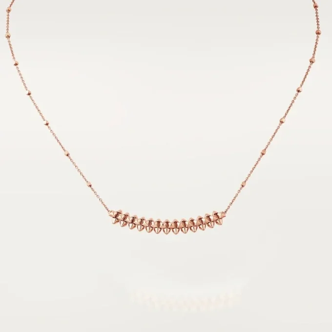 Clash De Cartier Pendant Necklace – Rose Gold, Small | Cartier Us Clash De Cartier Pendant Necklace – Rose Gold, Small | Cartier Us