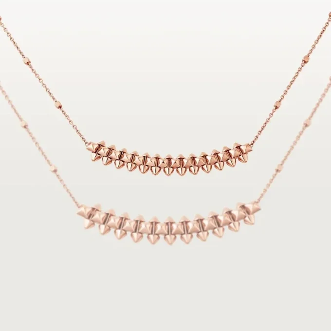 Clash De Cartier Pendant Necklace – Rose Gold, Small | Cartier Us Clash De Cartier Pendant Necklace – Rose Gold, Small | Cartier Us