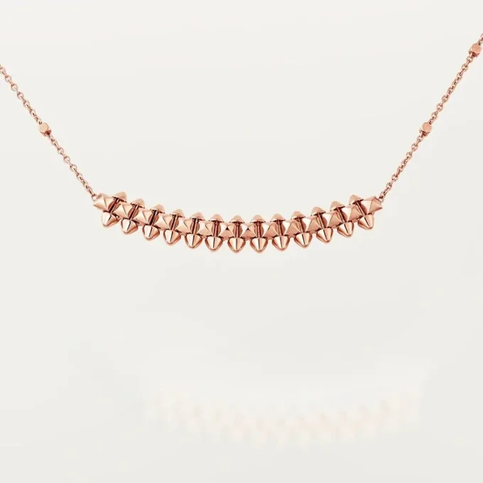 Clash De Cartier Pendant Necklace – Rose Gold, Small | Cartier Us Clash De Cartier Pendant Necklace – Rose Gold, Small | Cartier Us