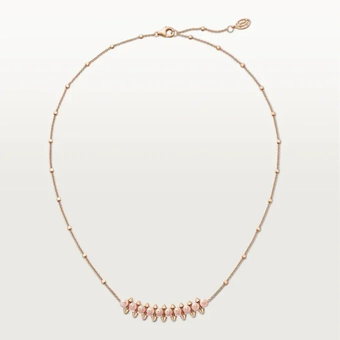 Clash De Cartier Pendant, Pink Chalcedony Clash De Cartier Pendant, Pink Chalcedony