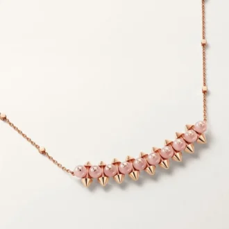 Clash De Cartier Pendant, Pink Chalcedony Clash De Cartier Pendant, Pink Chalcedony