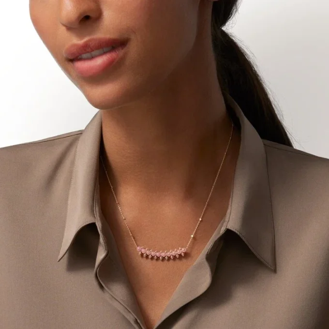 Clash De Cartier Pendant, Pink Chalcedony Clash De Cartier Pendant, Pink Chalcedony