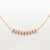 Clash De Cartier Pendant, Pink Chalcedony Clash De Cartier Pendant, Pink Chalcedony