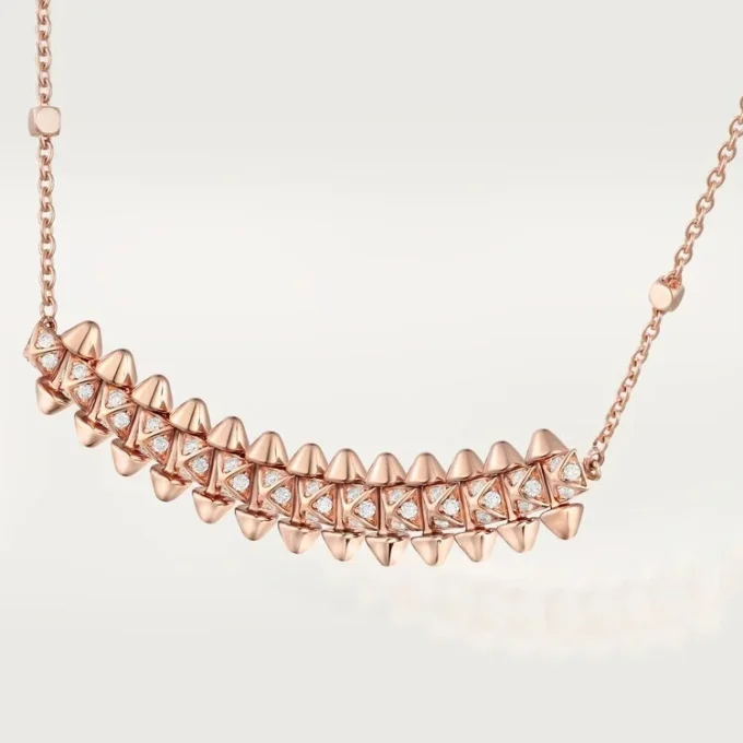 Clash De Cartier Pendant, Small Model, Paved Clash De Cartier Pendant, Small Model, Paved