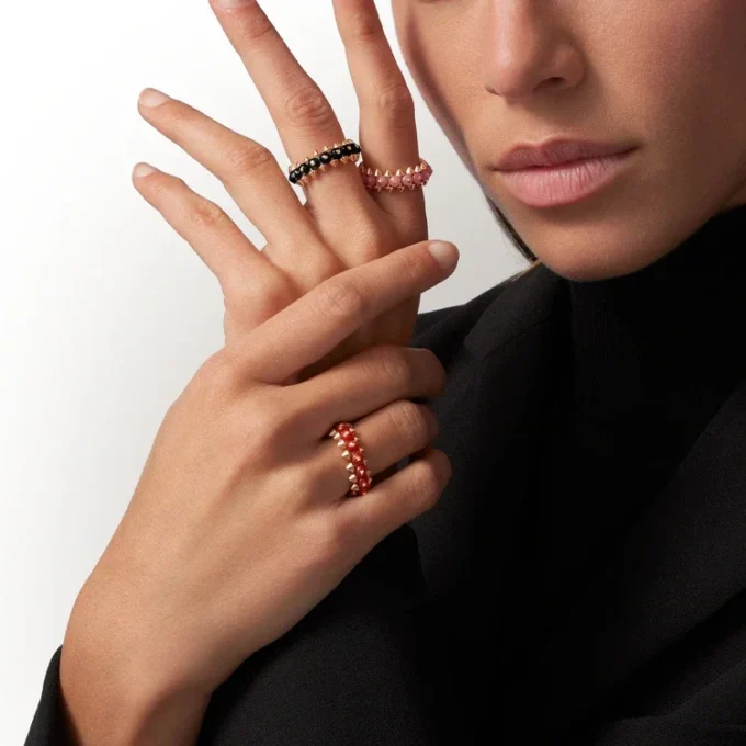 Clash De Cartier Ring, Pink Chalcedony