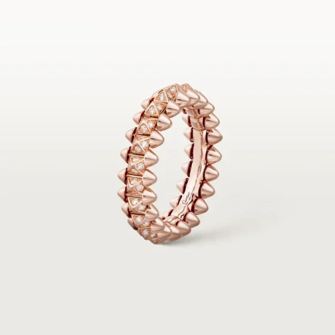 Clash De Cartier Ring, Small Model, Paved Clash De Cartier Ring, Small Model, Paved