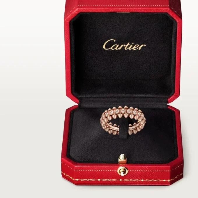 Clash De Cartier Ring, Small Model, Paved Clash De Cartier Ring, Small Model, Paved