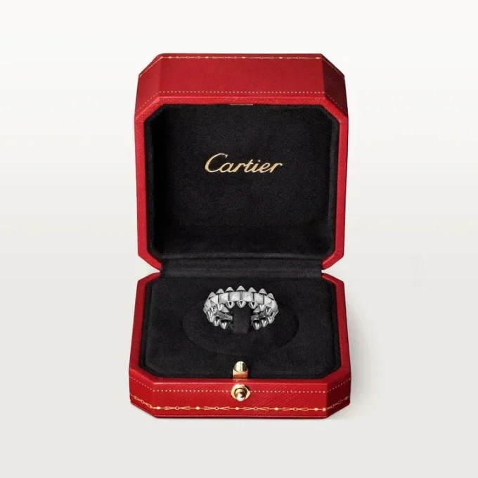 Clash De Cartier Ring – White Gold, Medium Model | Cartier Us Clash De Cartier Ring – White Gold, Medium Model | Cartier Us