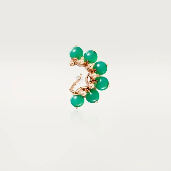 Clash De Cartier Single Earring, Chrysoprase, Extra-Large Model Clash De Cartier Single Earring, Chrysoprase, Extra-Large Model