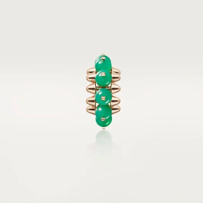 Clash De Cartier Single Earring, Chrysoprase, Extra-Large Model Clash De Cartier Single Earring, Chrysoprase, Extra-Large Model