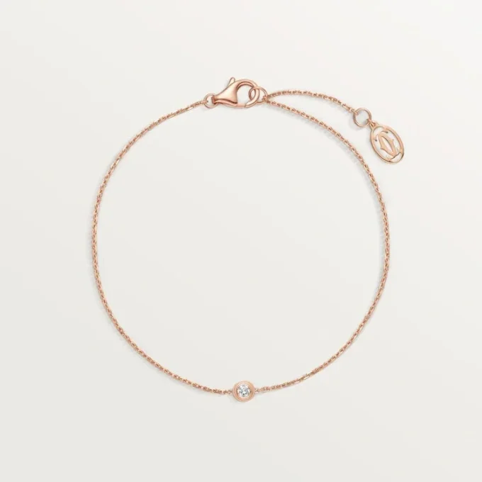 Diamants Legers Bracelet, Sm – Rose Gold, Diamond – Cartier Diamants Legers Bracelet, Sm – Rose Gold, Diamond – Cartier