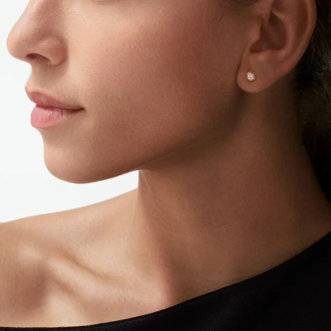 Diamants Legers Earrings, Mm – Pink Gold, Diamonds – Cartier Diamants Legers Earrings, Mm – Pink Gold, Diamonds – Cartier
