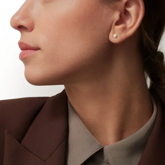 Diamants Legers Earrings, Mm – Yellow Gold, Diamonds – Cartier Diamants Legers Earrings, Mm – Yellow Gold, Diamonds – Cartier
