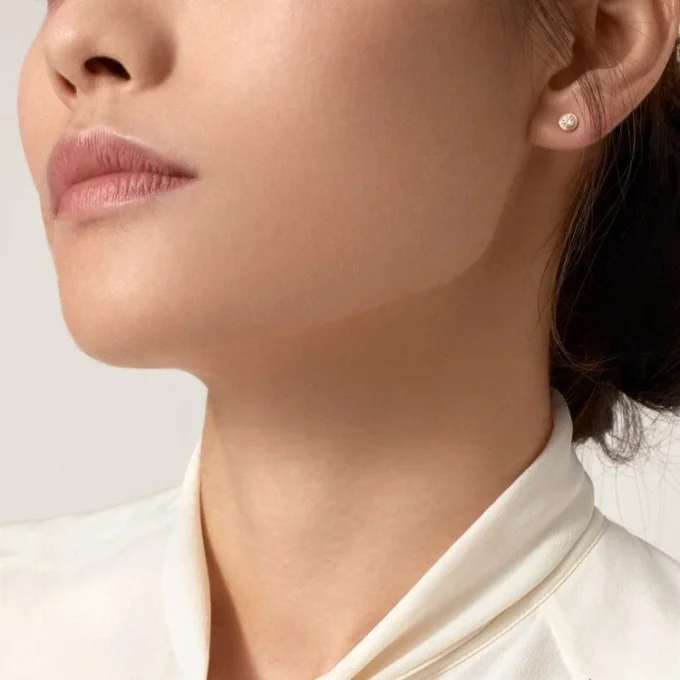 Diamants Legers Earrings, Mm – Yellow Gold, Diamonds – Cartier Diamants Legers Earrings, Mm – Yellow Gold, Diamonds – Cartier