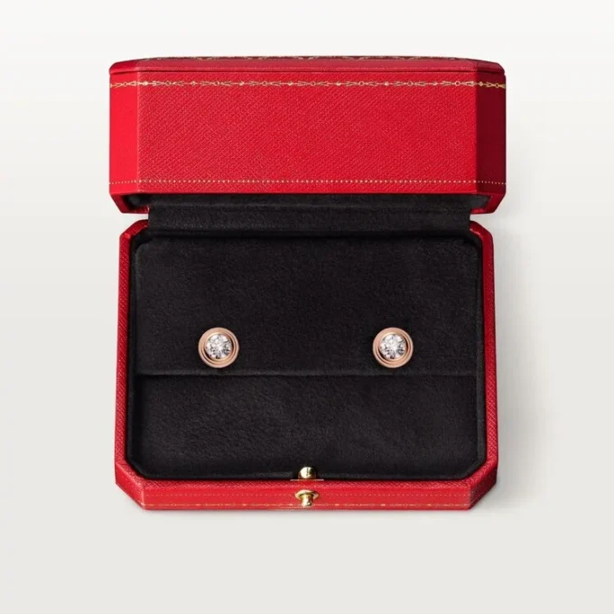 Diamants Legers Earrings – Rose Gold, Diamonds – Cartier Diamants Legers Earrings – Rose Gold, Diamonds – Cartier