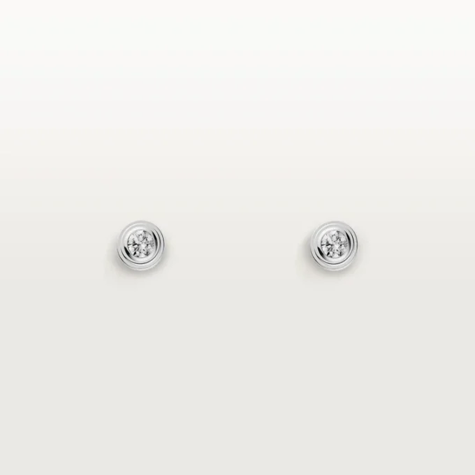 Diamants Legers Earrings Xs – White Gold, Diamonds – Cartier Diamants Legers Earrings Xs – White Gold, Diamonds – Cartier