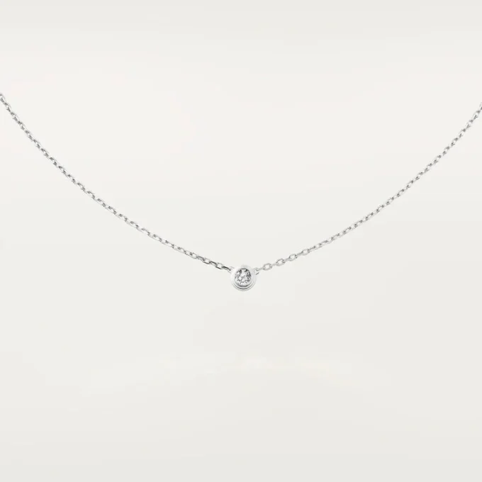 Diamants Legers Necklace, Lm – White Gold, Diamond – Cartier Diamants Legers Necklace, Lm – White Gold, Diamond – Cartier