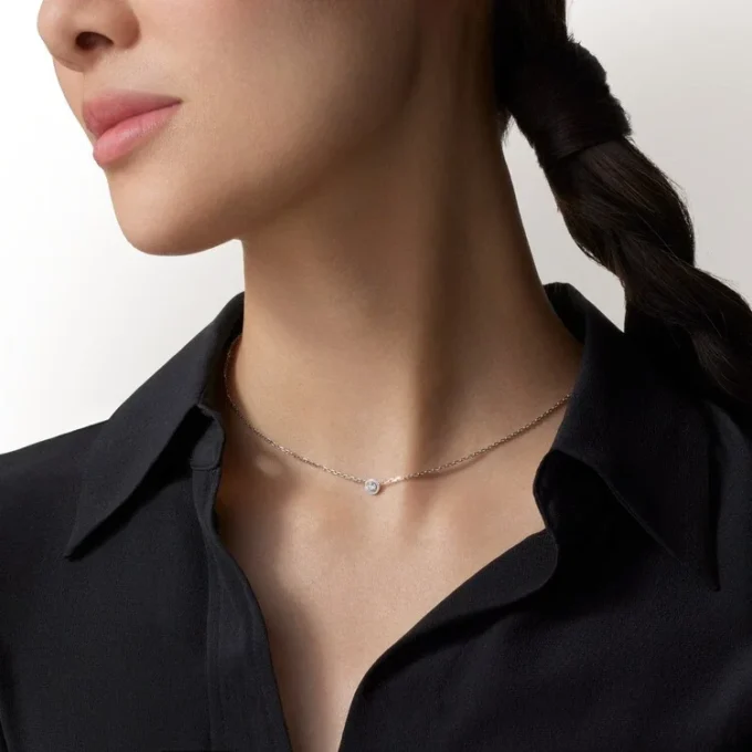 Diamants Legers Necklace, Lm – White Gold, Diamond – Cartier Diamants Legers Necklace, Lm – White Gold, Diamond – Cartier