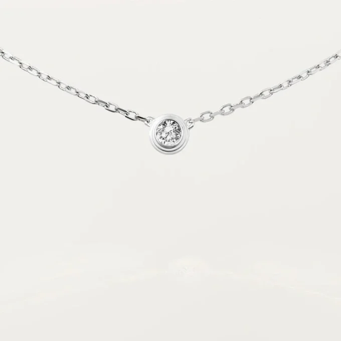 Diamants Legers Necklace, Lm – White Gold, Diamond – Cartier Diamants Legers Necklace, Lm – White Gold, Diamond – Cartier