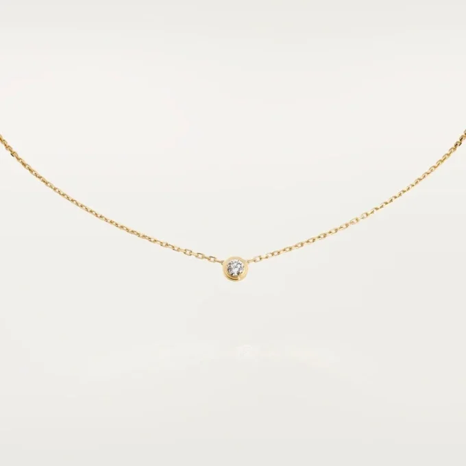 Diamants Legers Necklace, Lm – Yellow Gold, Diamond – Cartier Diamants Legers Necklace, Lm – Yellow Gold, Diamond – Cartier