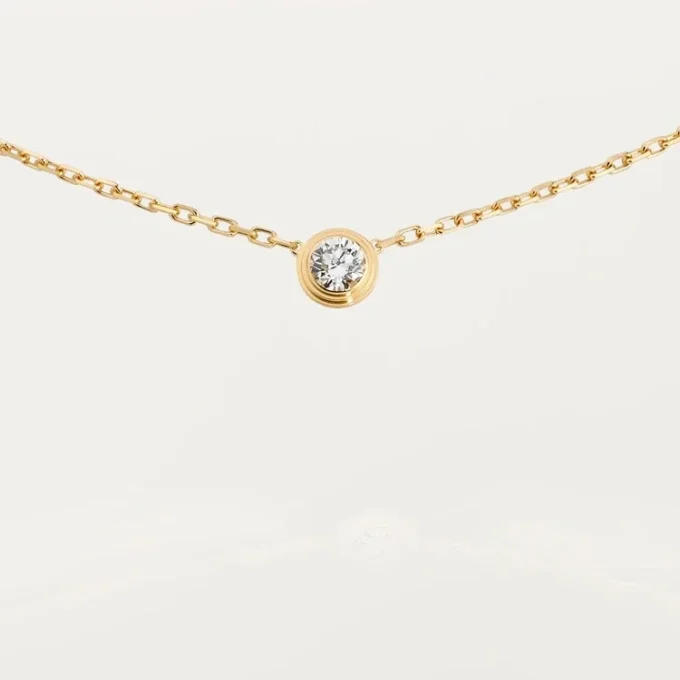 Diamants Legers Necklace, Lm – Yellow Gold, Diamond – Cartier Diamants Legers Necklace, Lm – Yellow Gold, Diamond – Cartier