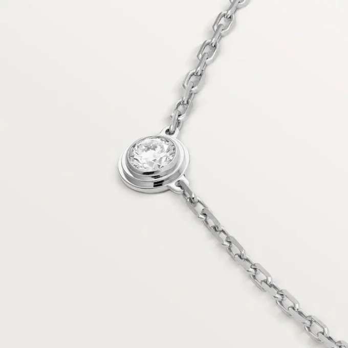 Diamants Legers Necklace, Sm – White Gold, Diamond – Cartier Diamants Legers Necklace, Sm – White Gold, Diamond – Cartier