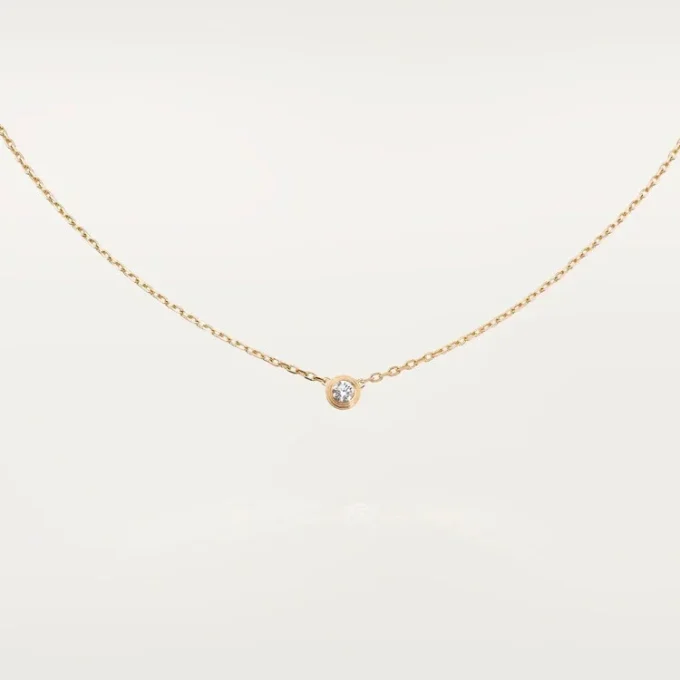 Diamants Legers Necklace, Sm – Yellow Gold, Diamond – Cartier Diamants Legers Necklace, Sm – Yellow Gold, Diamond – Cartier