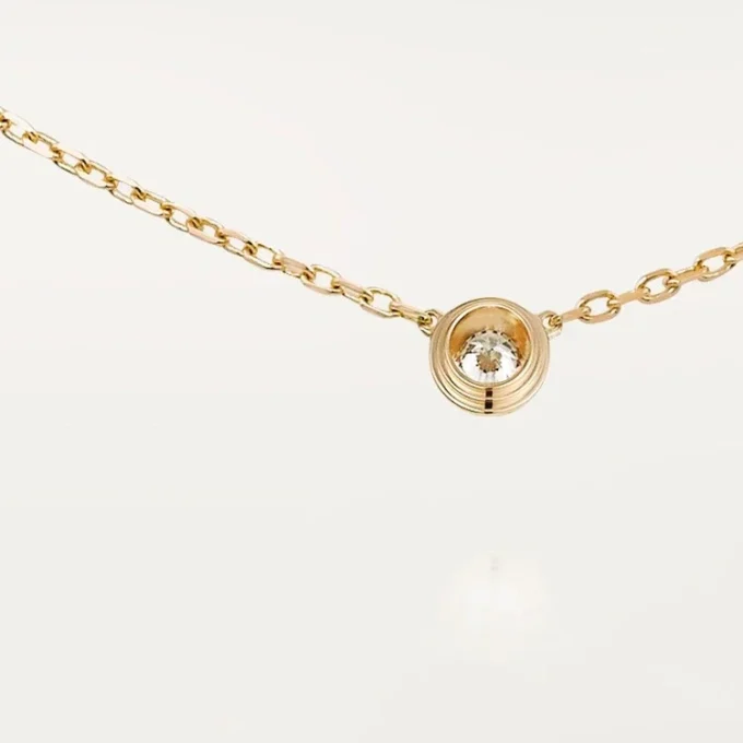 Diamants Legers Necklace, Sm – Yellow Gold, Diamond – Cartier Diamants Legers Necklace, Sm – Yellow Gold, Diamond – Cartier
