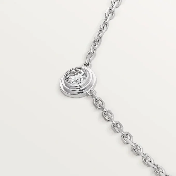 Diamants Legers Necklace Xs – White Gold, Diamond – Cartier Diamants Legers Necklace Xs – White Gold, Diamond – Cartier