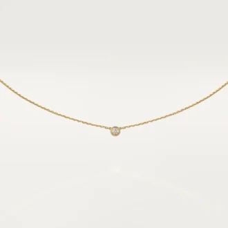 Diamants Legers Necklace Xs – Yellow Gold, Diamond – Cartier Diamants Legers Necklace Xs – Yellow Gold, Diamond – Cartier