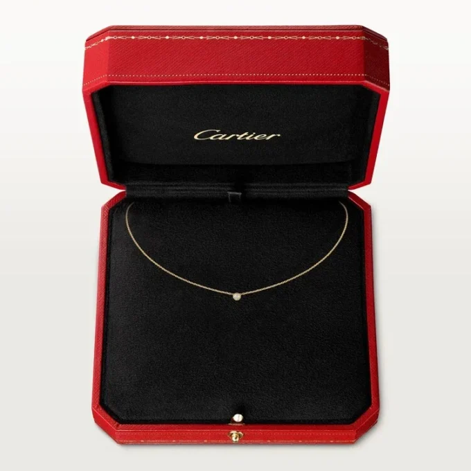 Diamants Legers Necklace Xs – Yellow Gold, Diamond – Cartier Diamants Legers Necklace Xs – Yellow Gold, Diamond – Cartier
