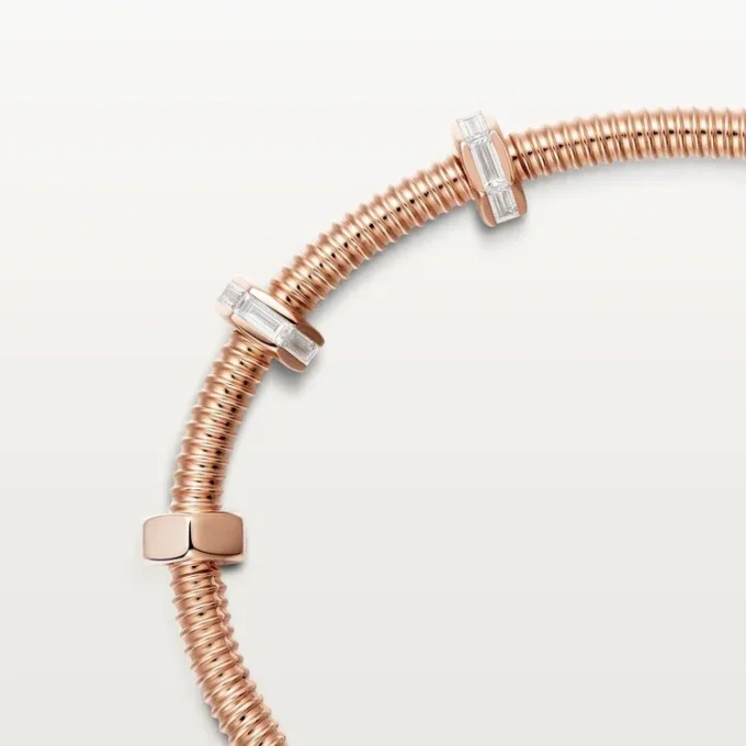 Ecrou De Cartier Bracelet, Diamonds Ecrou De Cartier Bracelet, Diamonds