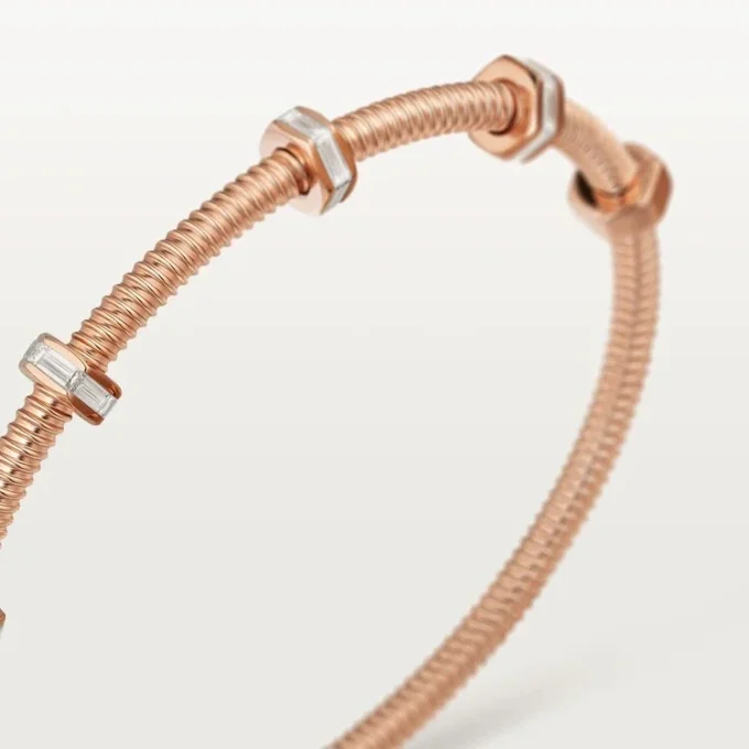 Ecrou De Cartier Bracelet, Diamonds Ecrou De Cartier Bracelet, Diamonds