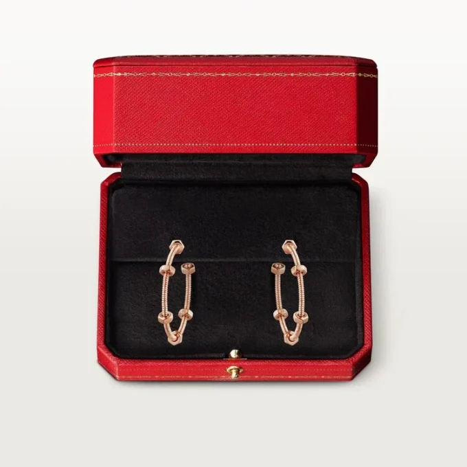 Ecrou De Cartier Earrings – Pink Gold – Cartier Ecrou De Cartier Earrings – Pink Gold – Cartier