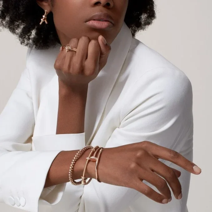 Ecrou De Cartier Right Earring – Rose Gold, Diamonds – Cartier Ecrou De Cartier Right Earring – Rose Gold, Diamonds – Cartier