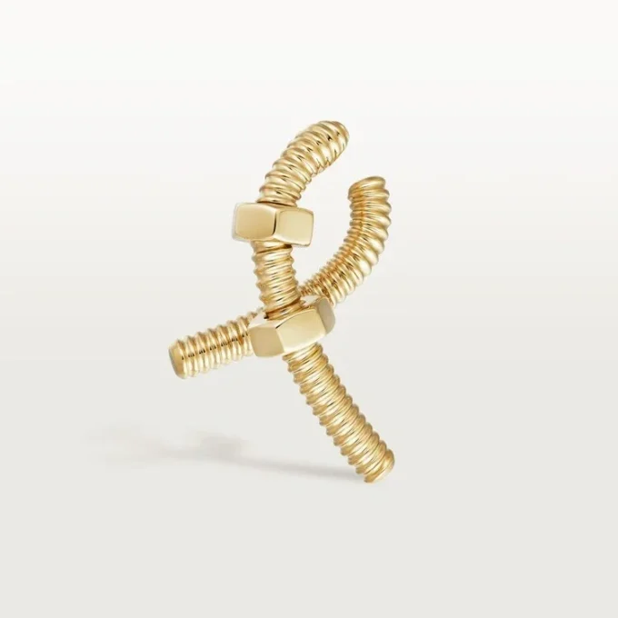 Ecrou De Cartier Right Earring – Yellow Gold – Cartier Ecrou De Cartier Right Earring – Yellow Gold – Cartier