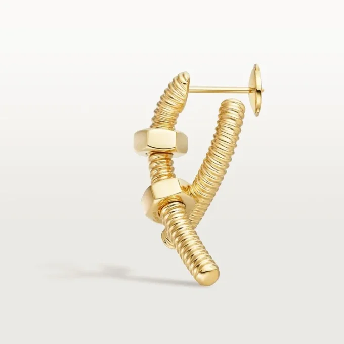 Ecrou De Cartier Right Earring – Yellow Gold – Cartier Ecrou De Cartier Right Earring – Yellow Gold – Cartier