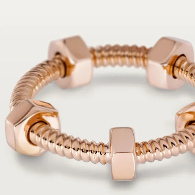 Ecrou De Cartier Ring – Rose Gold – Cartier