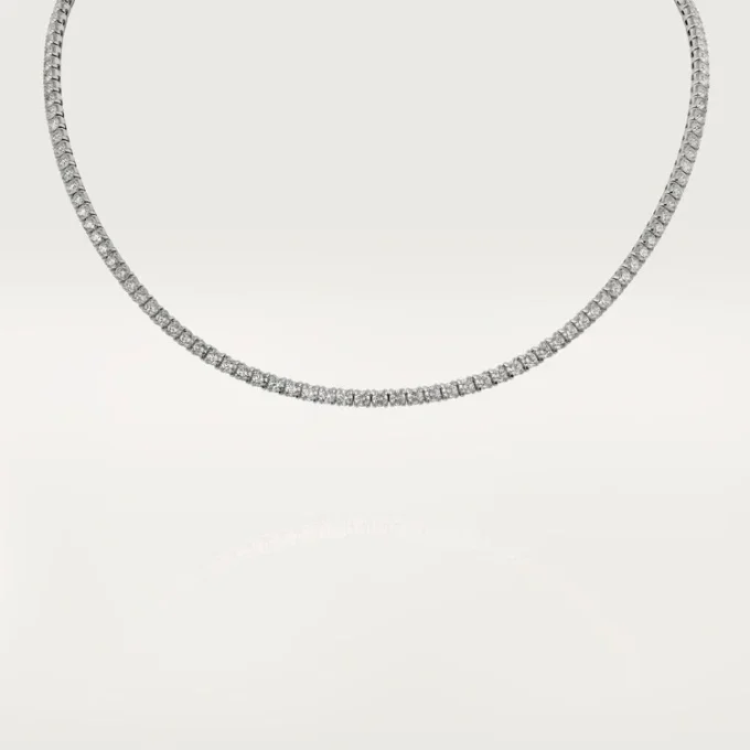Lignes Essentielles Necklace, Brilliant-Cut Diamonds