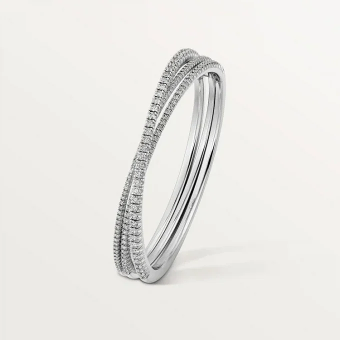 Etincelle De Cartier Bracelet, Half-Paved Etincelle De Cartier Bracelet, Half-Paved