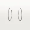 Etincelle De Cartier Earrings, Large Model – White Gold, Diamonds – Cartier Etincelle De Cartier Earrings, Large Model – White Gold, Diamonds – Cartier