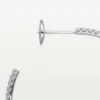 Etincelle De Cartier Earrings, Large Model – White Gold, Diamonds – Cartier Etincelle De Cartier Earrings, Large Model – White Gold, Diamonds – Cartier